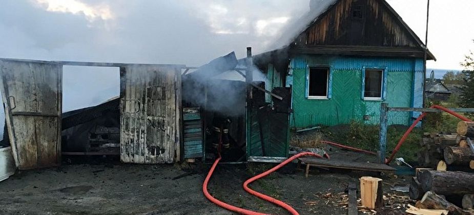 В ивдельском пожаре пострадали шестеро детей