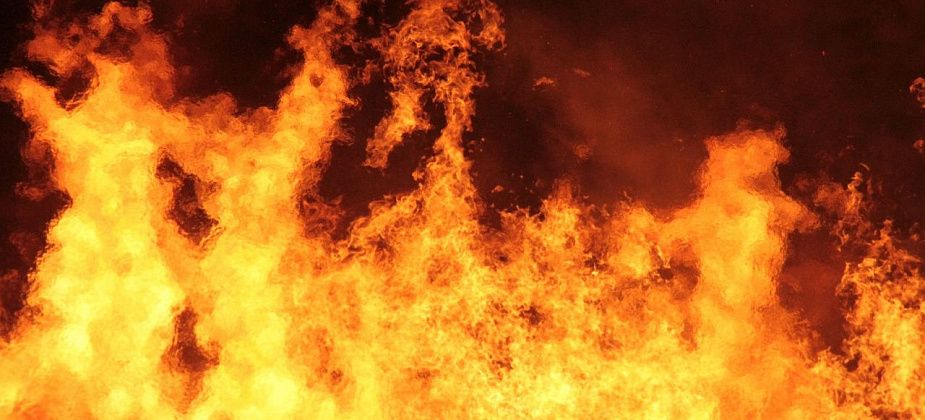 В серовском поселке Ларьковка произошел пожар. Погиб человек