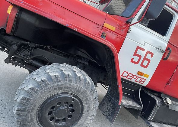 В Вятчино на очистных сооружениях горело подсобное помещение 