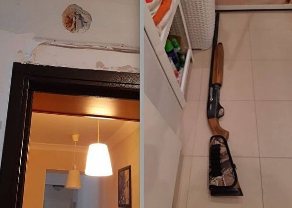 Житель Екатеринбурга ворвался в квартиру соседей и начал стрелять по ним из ружья