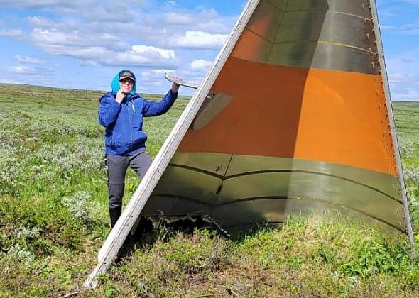 Серовчанка обнаружила часть упавшей ракеты-носителя во время поездки на плато Кваркуш