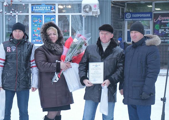 Аллея спортивной славы в Серове пополнилась именами Оксаны Насибуллиной и Сергея Каурова