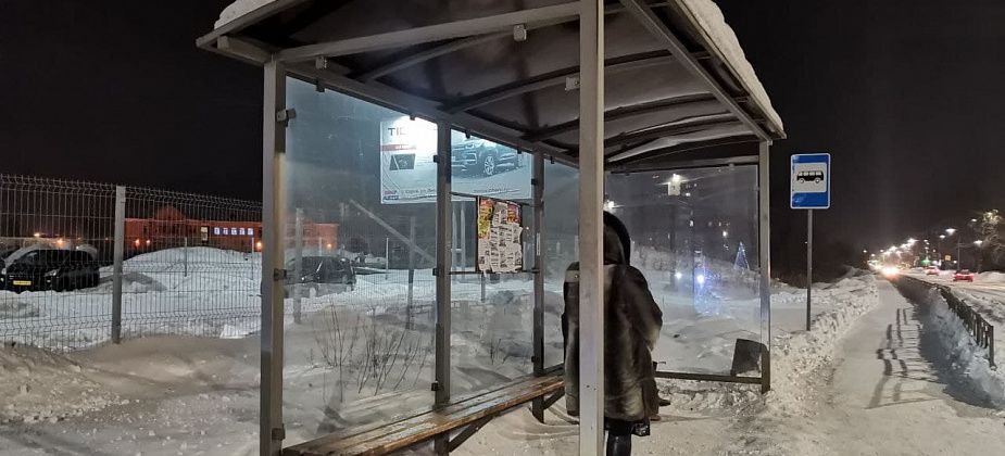 «Серовавтодору» дали поручение восстановить четыре поврежденные автобусные остановки