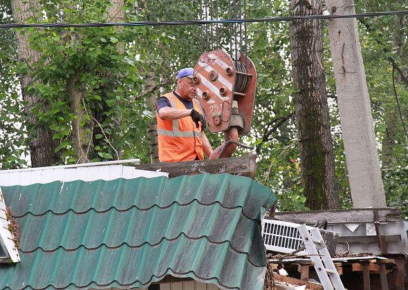 Власти Серова планируют демонтировать четыре незаконно установленных гаража