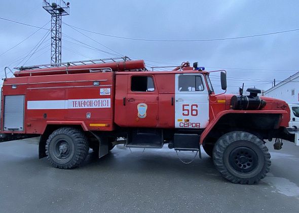 В поселке Энергетиков горел гаражный бокс