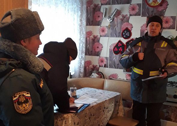 Газовики и представитель ОНД провели рейд в многоквартирных домах Новой Колы