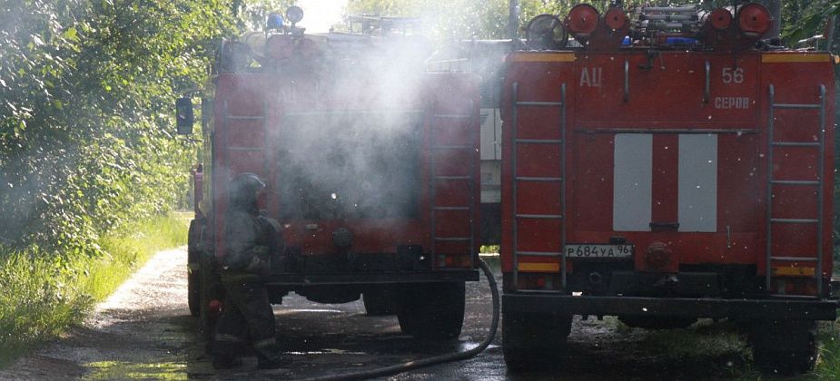 В поселке Красноярка сгорел жилой дом