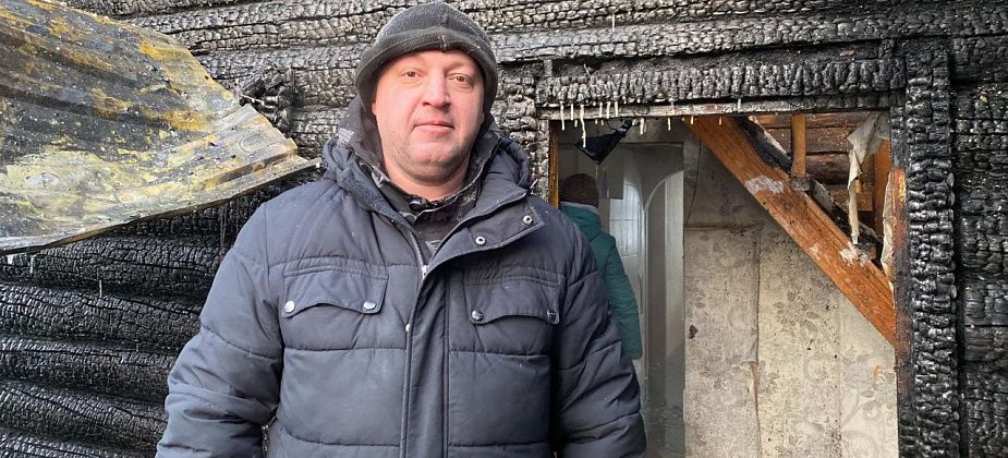 Погорельцам из Сосьвы нужна помощь для восстановления дома
