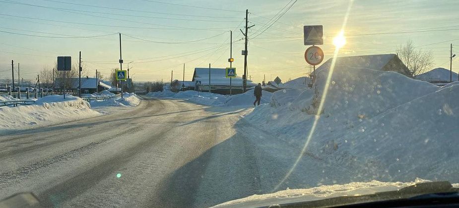 В Серове нашли еще один небезопасный пешеходный переход