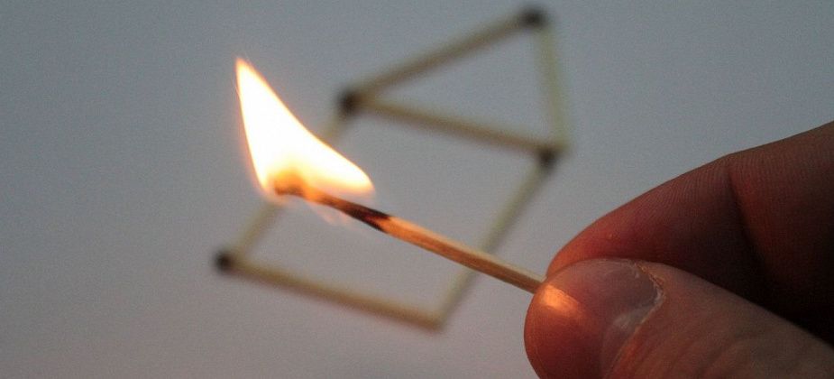 В Серове за два дня произошло четыре пожара, причиной которых мог быть поджог
