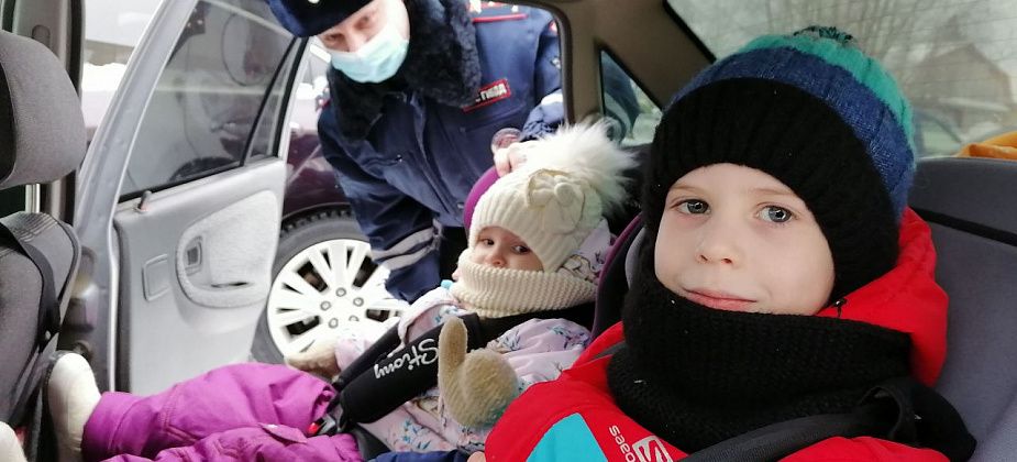 ГИБДД проверила, как серовчане соблюдают правила перевозки детей