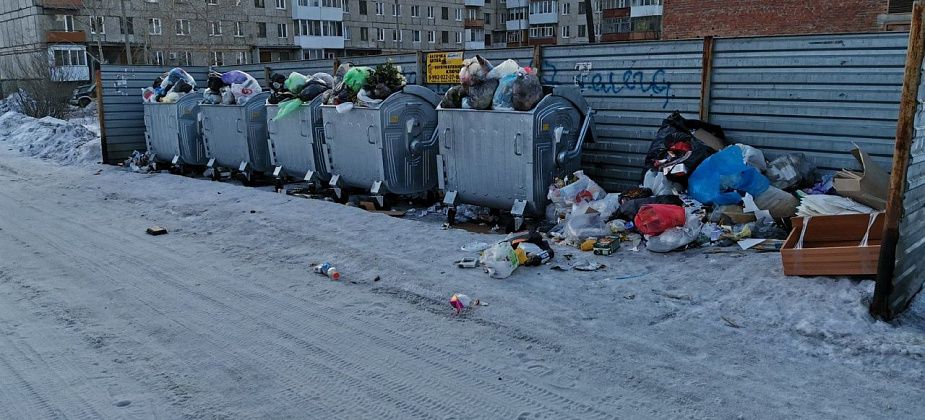 Власти Серова рассказали, на каких контейнерных площадках замеряли мусор зимой