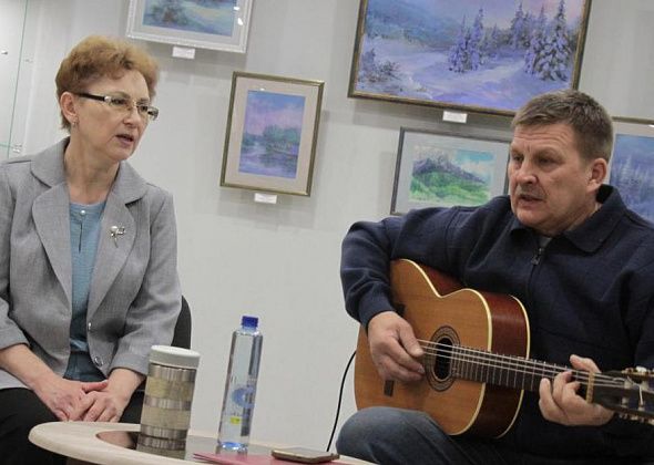 Под знаком студенчества. Семейный дуэт Натальи и Андрея Беляевых провел квартирник в музее