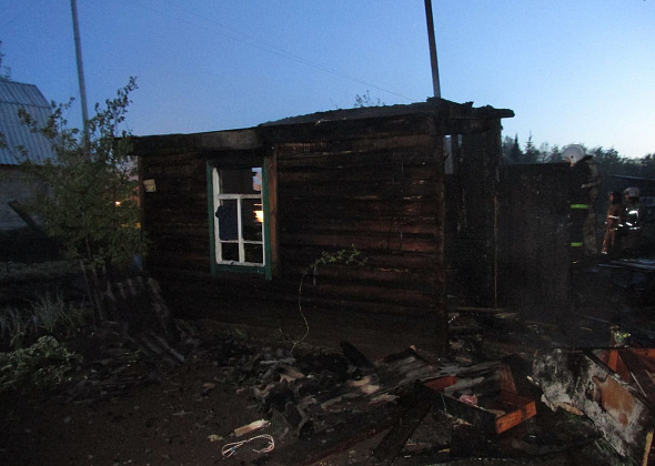 В пожаре, который случился в коллективном саду «Изобилие», погиб мужчина