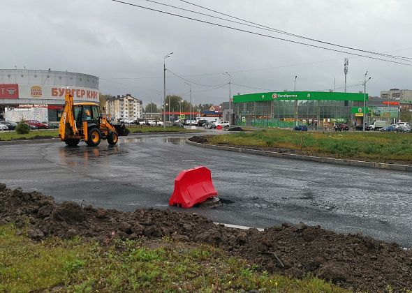 Когда в Серове завершат дорожные работы на “кольце”?