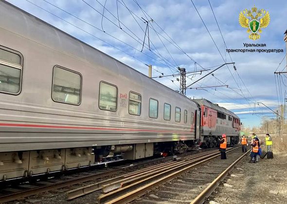 В Серове с путей сошел пригородный поезд. Никто не пострадал