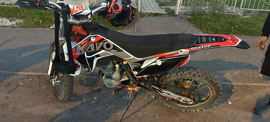 В Филькино поймали питбайкера-бесправника