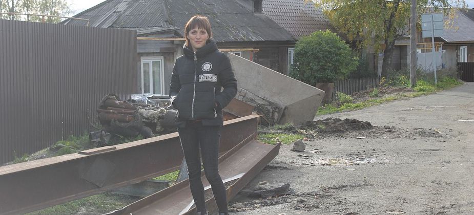 В домах жителей Лесозавода нет воды и тепла. Из-за ДТП с тралом