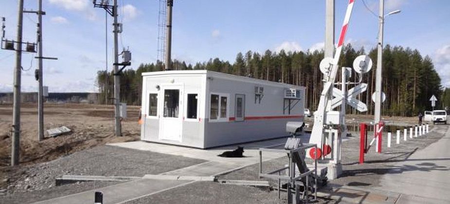 Под Краснояркой начал функционировать новый железнодорожный переезд