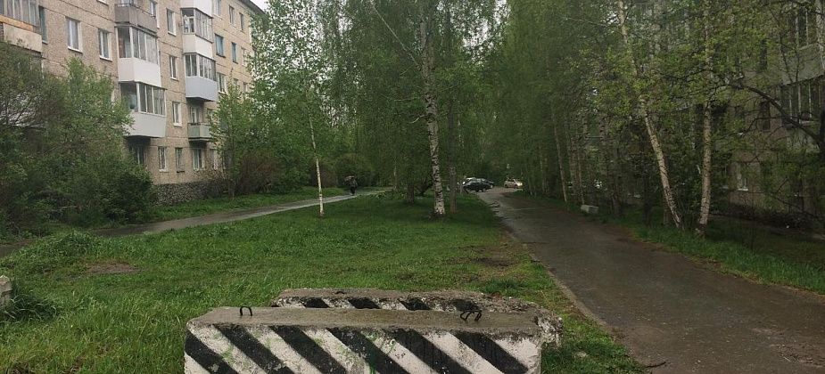 Дорога на месте пожарного проезда