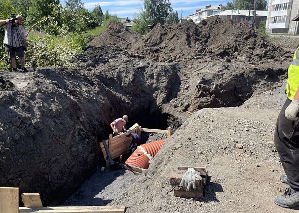 Работы по реконструкции улицы Короленко в Серове планируют возобновить в марте