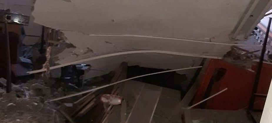 В общежитии индустриального колледжа Краснотурьинска обрушился потолок