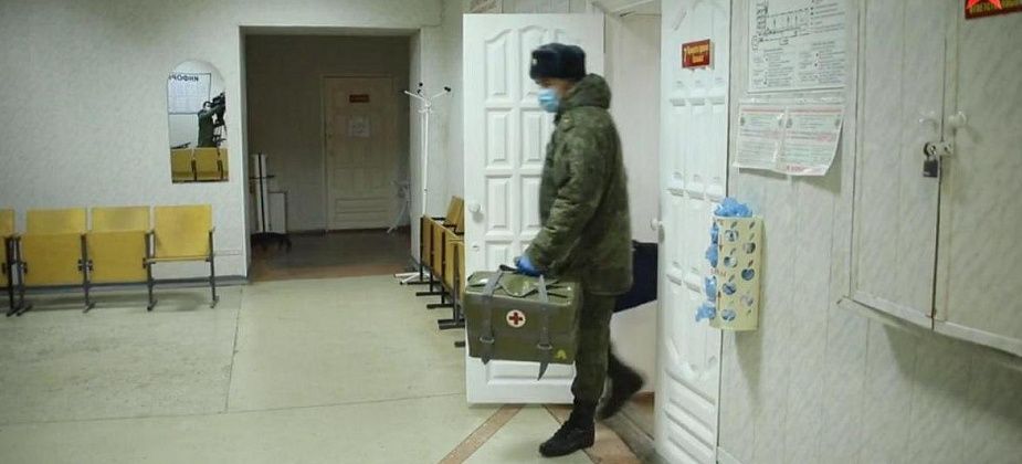 В Курганскую область выехала группа военных медиков для помощи региону в борьбе с COVID-19