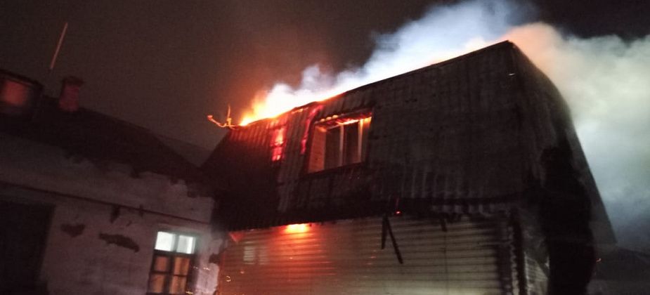 В Серове горели гаражный бокс и четвертый раз за два месяца жилой дом на Фрунзе