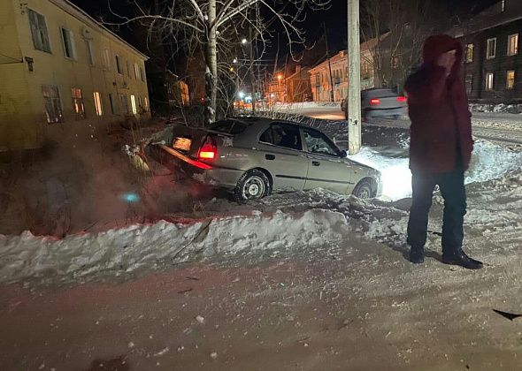 В Серове столкнулись два Hyundai Accent 