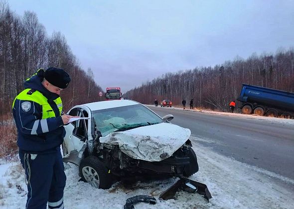 В ДТП под Серовом пострадала женщина-водитель