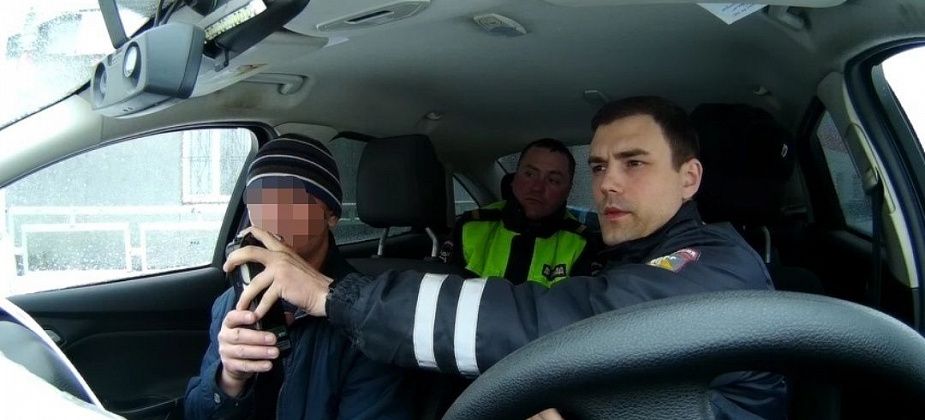 Госавтоинспекторы поймали очередного нетрезвого водителя в Серове