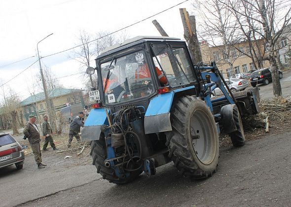 В Серове убрали кучу веток, наличие которой возмущало читателей "Глобуса"