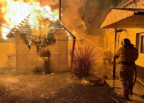 За два месяца у одного и того же дома в Серове произошло три возгорания