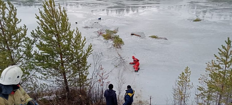 В Волчанске двое рыбаков провалились под лед. Один утонул