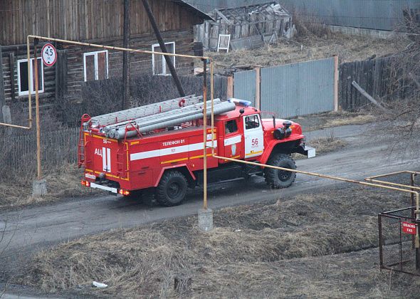 На пожаре в Серове была спасена девочка 2005 года рождения