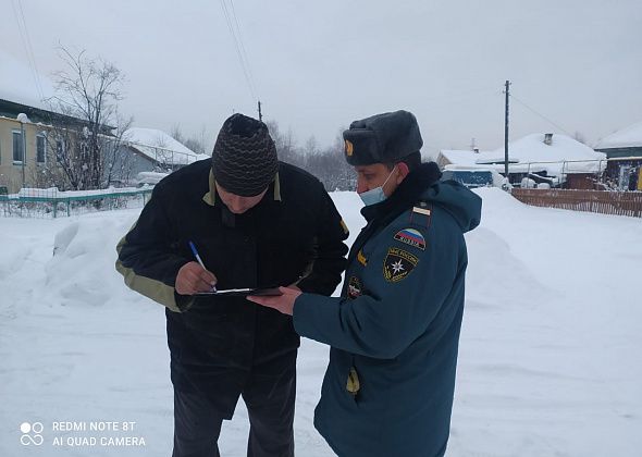 Спасатели провели профилактические рейды в жилом секторе