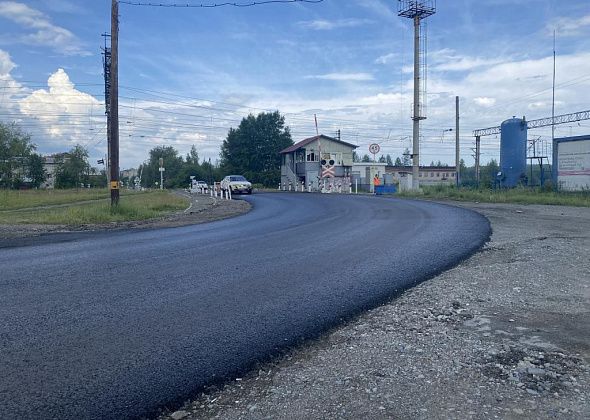В Серове отремонтировали автомобильную дорогу на “колинском" переезде