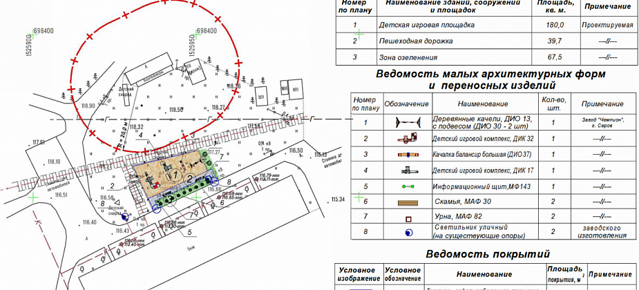 На Лесозаводе в Серове благоустроят детскую площадку