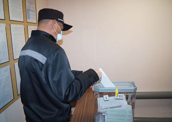 В сосьвинском ЛИУ проголосовали осужденные, приговор в отношении которых не вступил в законную силу