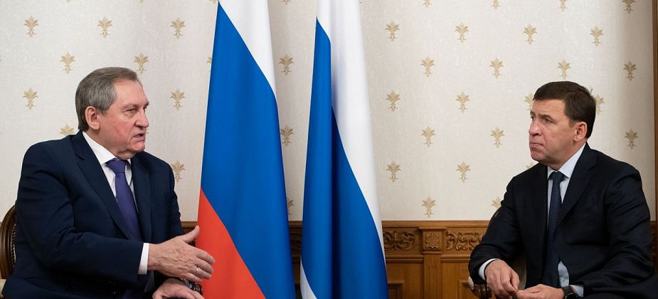Евгений Куйвашев заручился поддержкой министра энергетики РФ Николая Шульгинова в выполнении программы по обеспечению уральцев природным газом