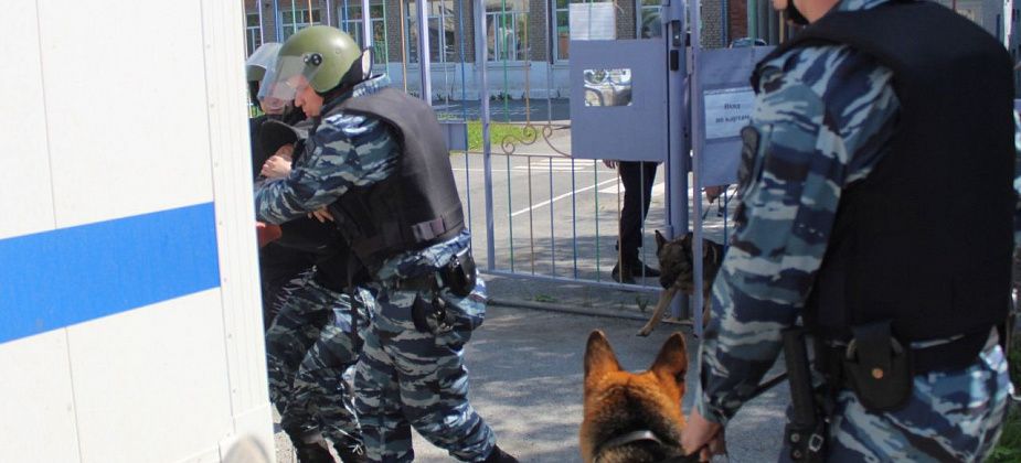 В школу №15 нагрянули полиция и Росгвардия – провели программу «Школа безопасности»