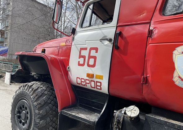 Под Серовом горела баня в коллективном саду и дважды - мусор