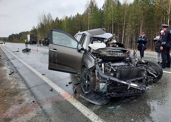 В ДТП на Серовском тракте погиб водитель KIA Sorento