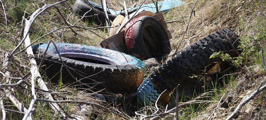 "У нас весь поселок этими покрышками завален". Кто и когда уберет свалки шин в Серове?