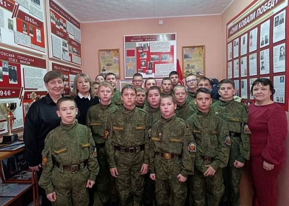 Полиция Серова провела экскурсию и урок мужества для кадетов
