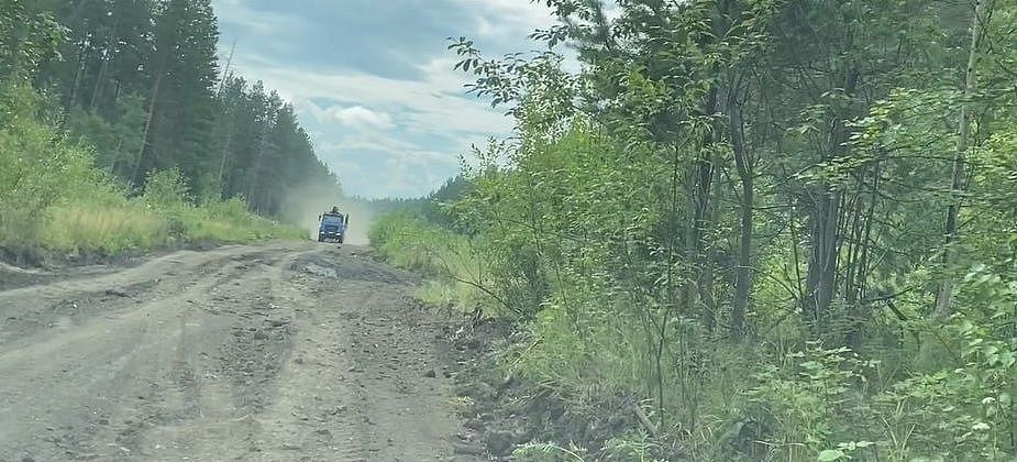 Серовчане осуждают лесорубов за разбитую грунтовую дорогу