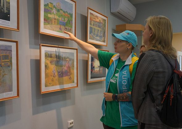 В Серове открылась выставка "Город глазами детей"