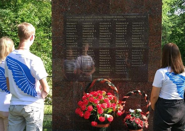 «Волонтеры Победы»  Серова принимают участие в общероссийском проекте «Я. Помню»