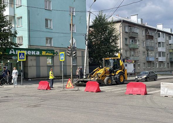В Серове начался ремонт улицы Льва Толстого
