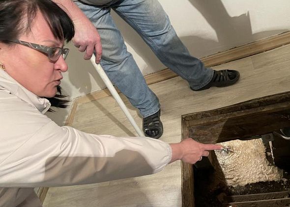 Зловонная лужа "с пенкой", насосы и съехавшая "управляшка". В Серове дом затопило фекалиями